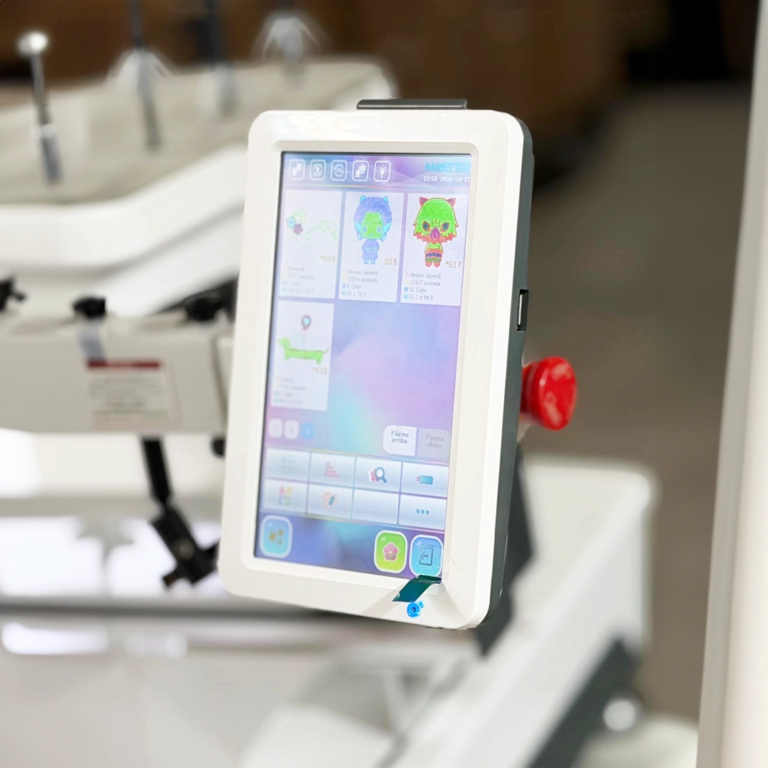 BORDADORA INDUSTRIAL MASTER 10 AGUJAS HALO-X 1 CABEZAL - Imagen 3