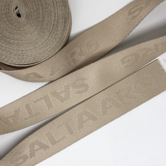 CINTA BAJO RELIEVE SALTA BEIGE