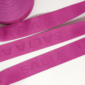 CINTA BAJO RELIEVE SALTA FUCSIA