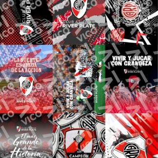 PAÑO ESTAMPADO - RIVER