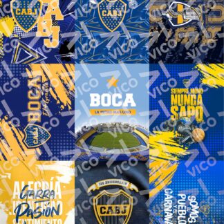 PAÑO ESTAMPADO - BOCA