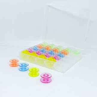 CAJA ORGANIZADORA CON CARRETELES DE COLORES