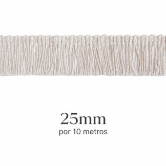 FLECO DE ALGODON ANGOSTO 25mm x 10mts -313