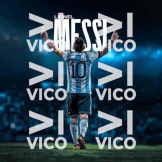 PAÑO ESTAMPADO XL – MESSI