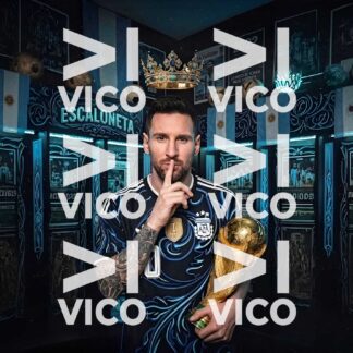 PAÑO ESTAMPADO XL – MESSI-2