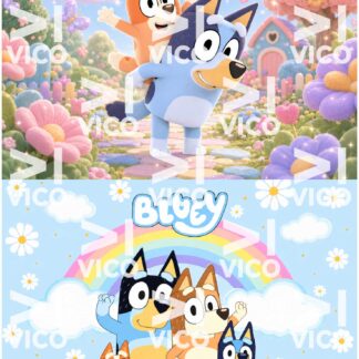 PAÑO ESTAMPADO x2 – BLUEY