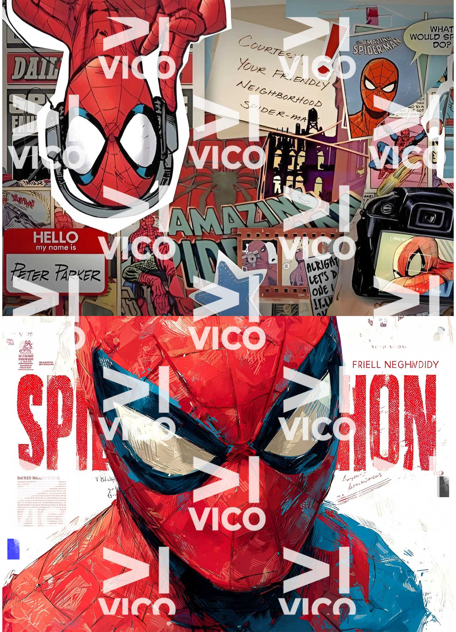 PAÑO ESTAMPADO x2 – SPIDERMAN