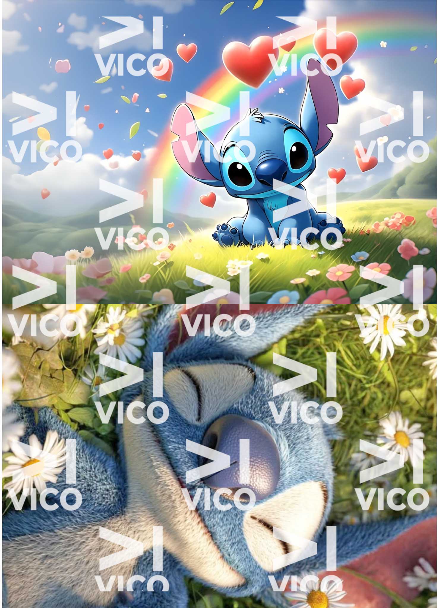 PAÑO ESTAMPADO x2 – STITCH