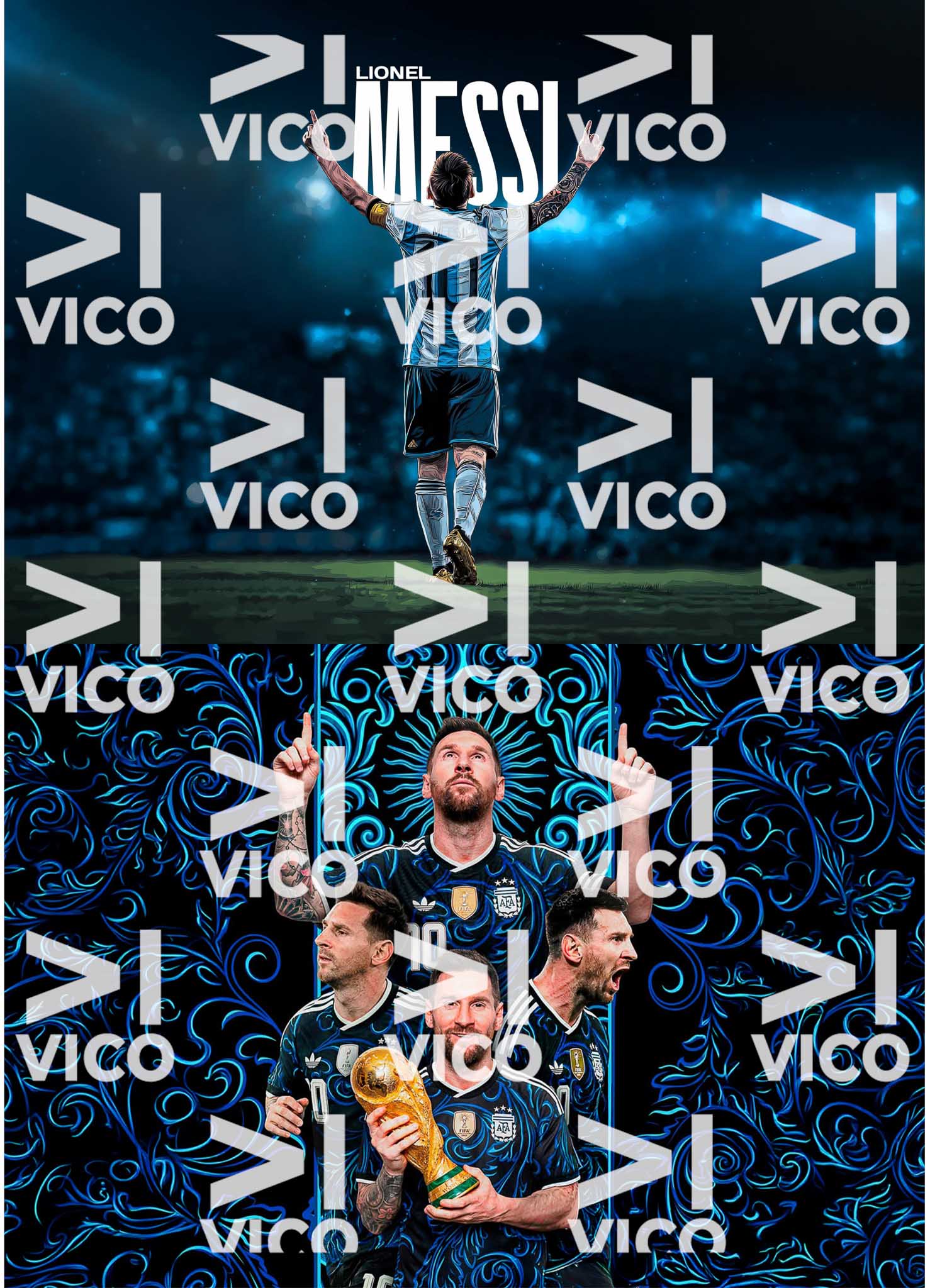 PAÑO ESTAMPADO x2 – MESSI-5