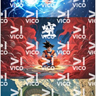 PAÑO ESTAMPADO x3 - GOKU